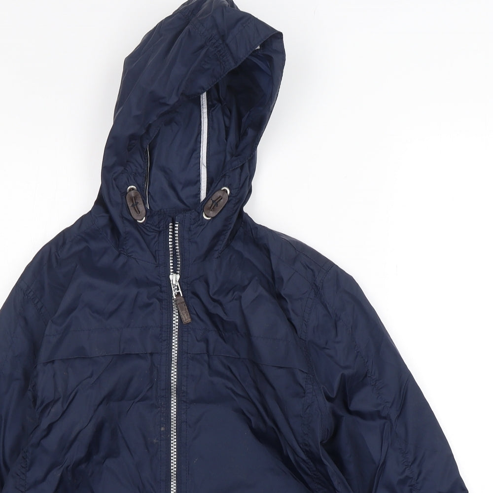 Marks and Spencer Boys Blue   Windbreaker Coat Size 11-12 Years  Zip