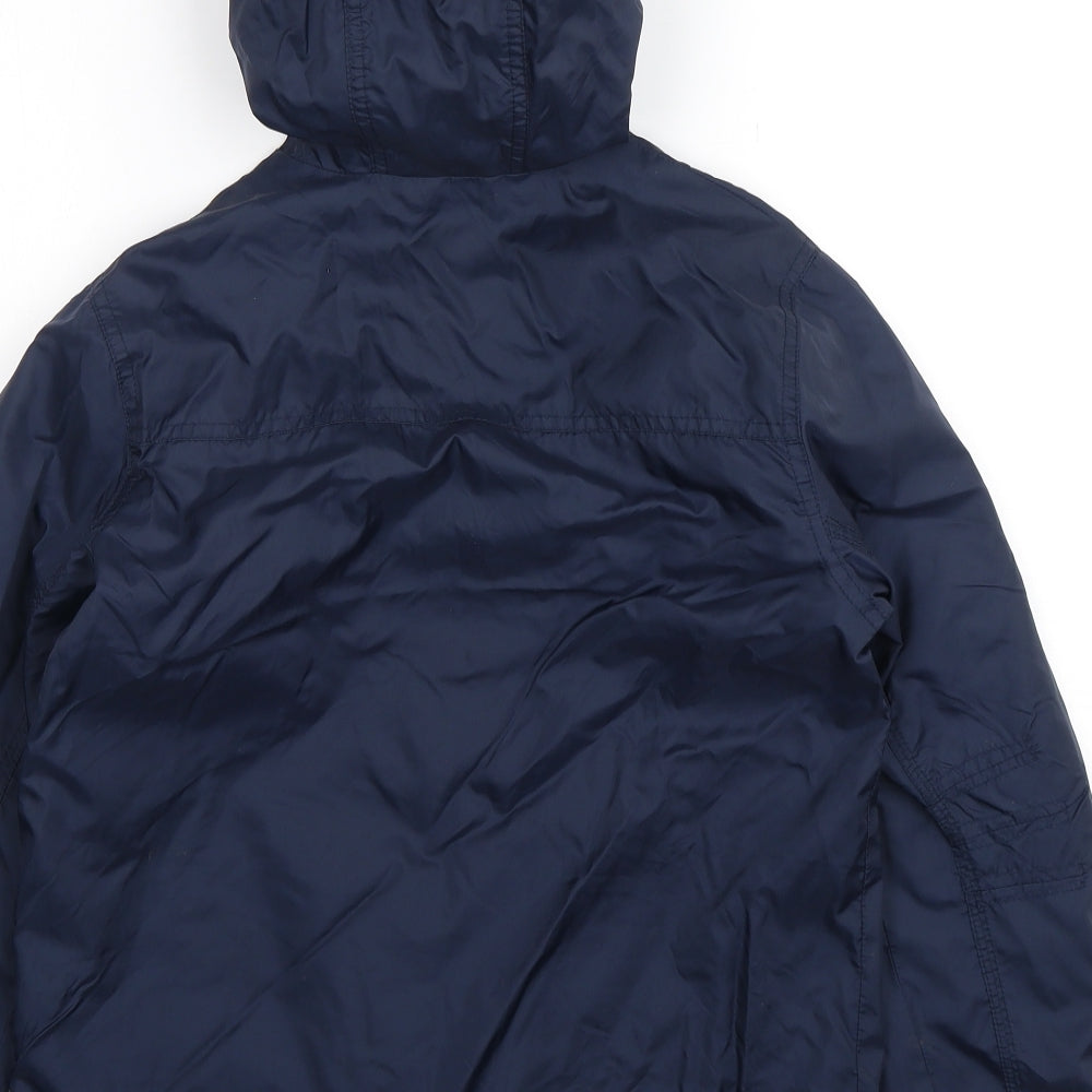 Marks and Spencer Boys Blue   Windbreaker Coat Size 11-12 Years  Zip