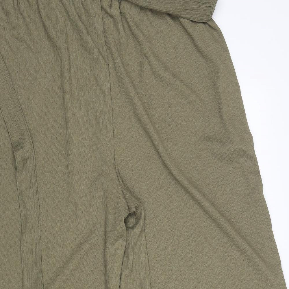 PEP&CO Womens Green  Polyester Trousers  Size 20 L30 in Regular