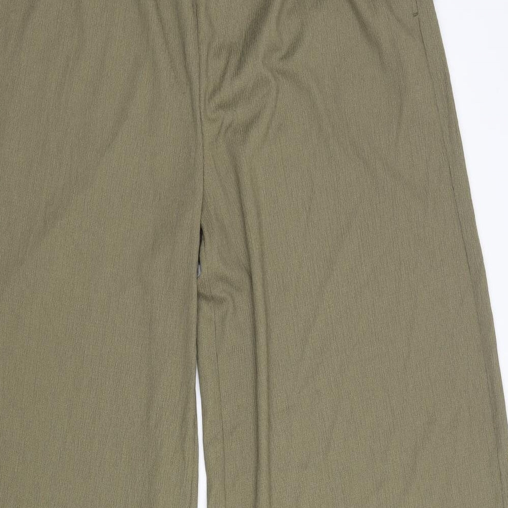 PEP&CO Womens Green  Polyester Trousers  Size 20 L30 in Regular