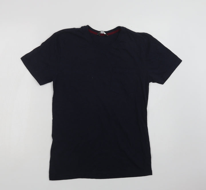 Pep & Co Womens Blue Cotton Top Pyjama Top Size S