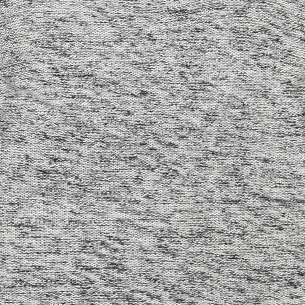 Dunnes Stores Womens Grey Round Neck  Acrylic Pullover Jumper Size 14