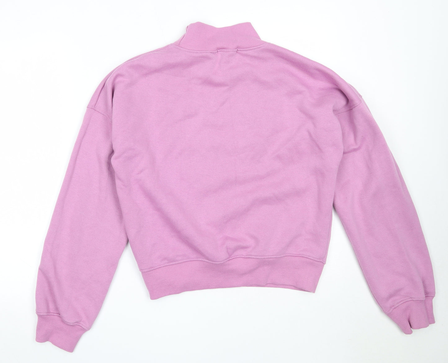 Stylewise Womens Purple  Polyester Pullover Sweatshirt Size S
