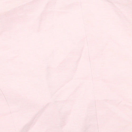Gold Womens Pink   Jacket  Size 14