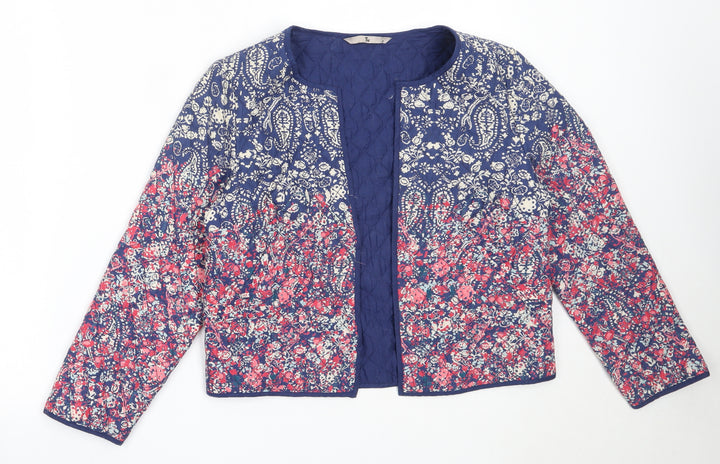 TU Womens Blue Jacket Size 8