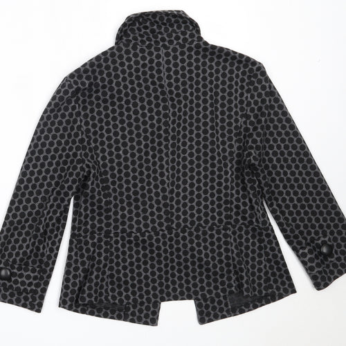 Epilogue Womens Black   Jacket  Size 10  Button