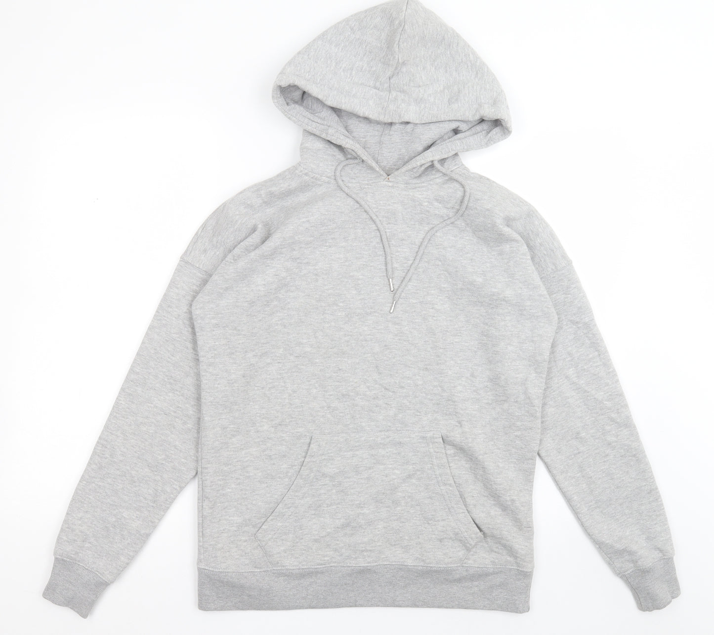New Look Womens Grey  Cotton Pullover Hoodie Size S  Pullover