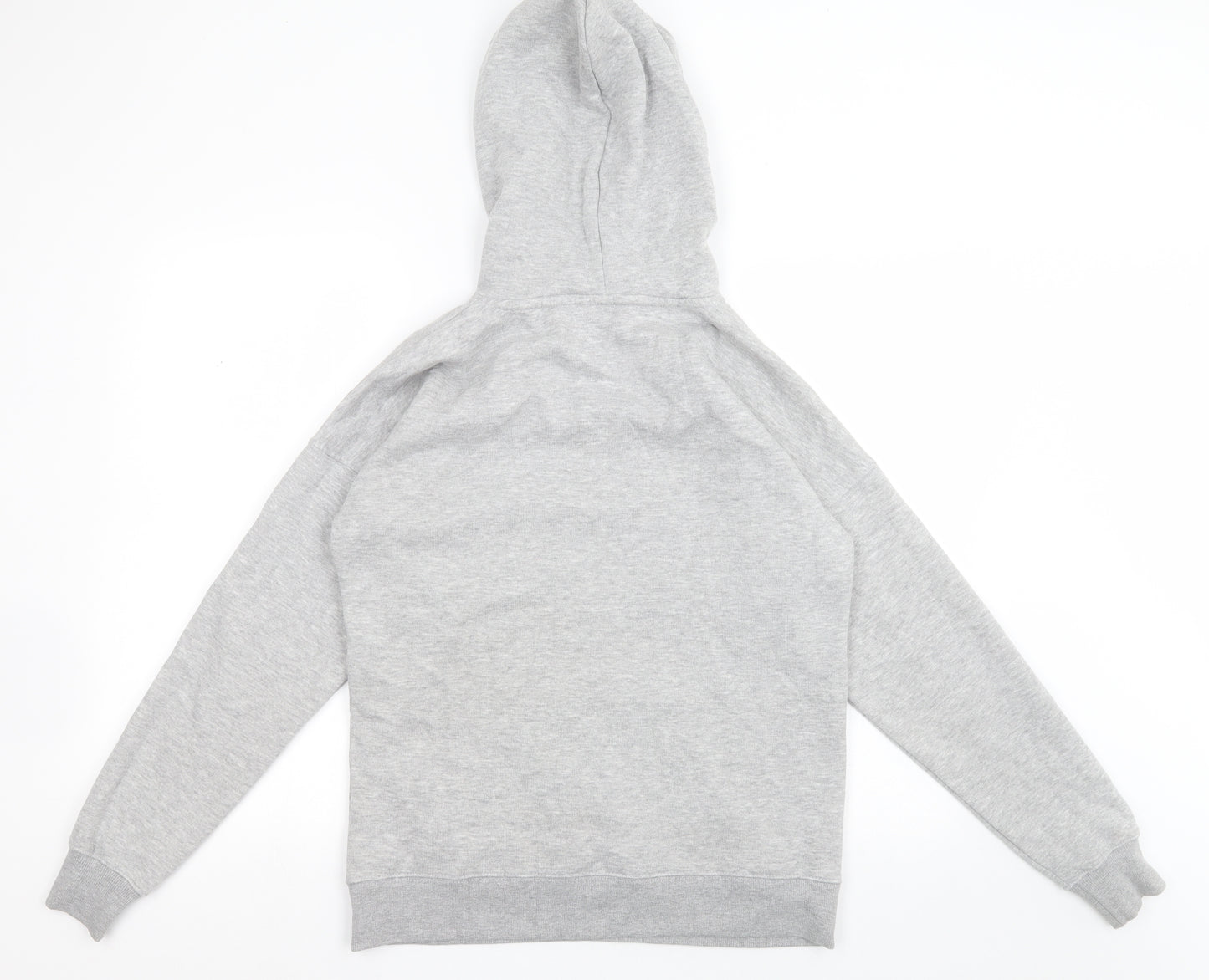 New Look Womens Grey  Cotton Pullover Hoodie Size S  Pullover