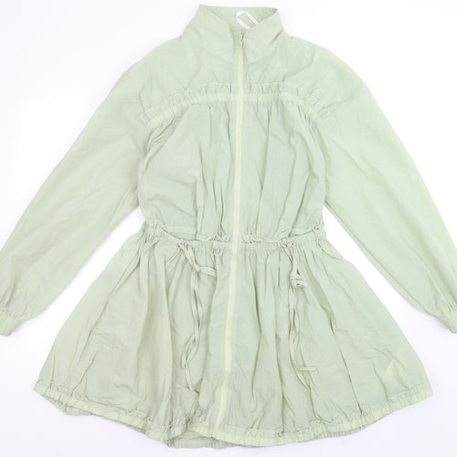 Missguided Womens Green   Jacket  Size 12  Zip