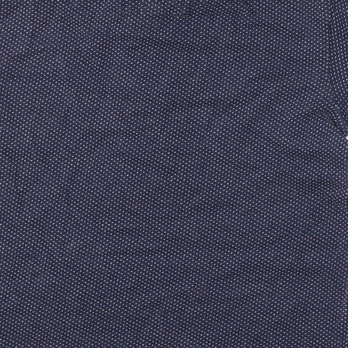 Junior J Boys Blue Spotted Cotton Basic Polo Size 2-3 Years Collared