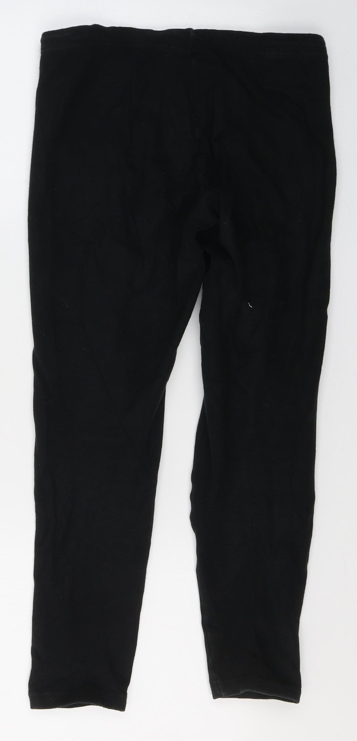 Love Leggings Womens Black  Cotton Jegging Leggings Size 10 L21 in   - cropped ancles