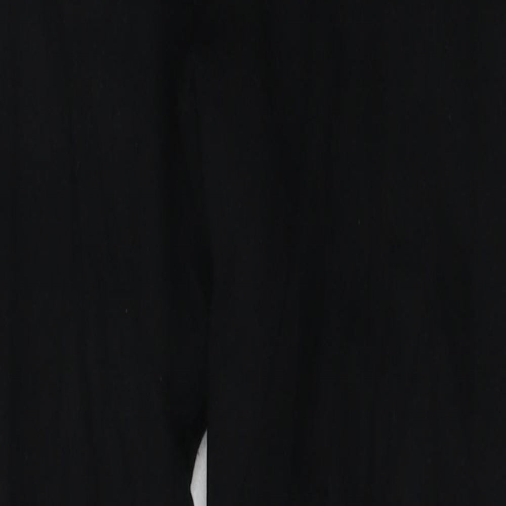 Love Leggings Womens Black  Cotton Jegging Leggings Size 10 L21 in   - cropped ancles
