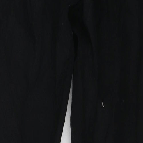 Love Leggings Womens Black  Cotton Jegging Leggings Size 10 L21 in   - cropped ancles