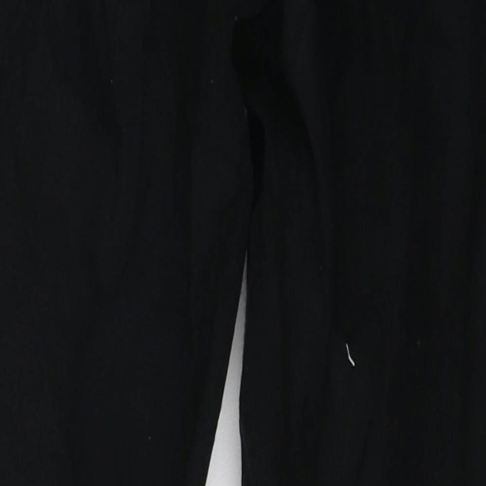 Love Leggings Womens Black  Cotton Jegging Leggings Size 10 L21 in   - cropped ancles