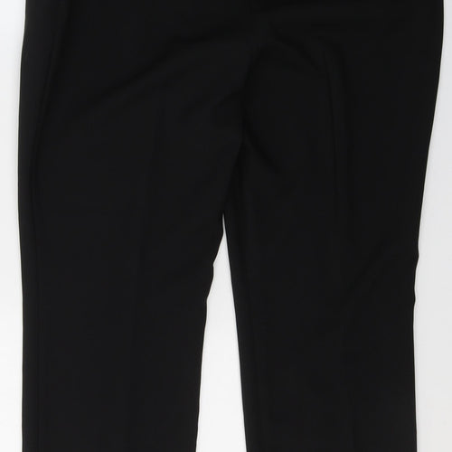 Dunnes Stores Womens Black  Polyester Trousers  Size 14 L29 in Regular