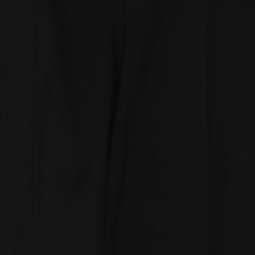 Dunnes Stores Womens Black  Polyester Trousers  Size 14 L29 in Regular