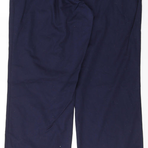 Tailored Image Womens Blue  Polyester Trousers  Size 18 L32 in Regular
