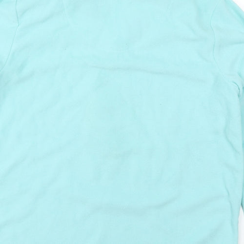 Primark Womens Blue Solid Polyester Top Pyjama Top Size 6   - Winter Wonderland