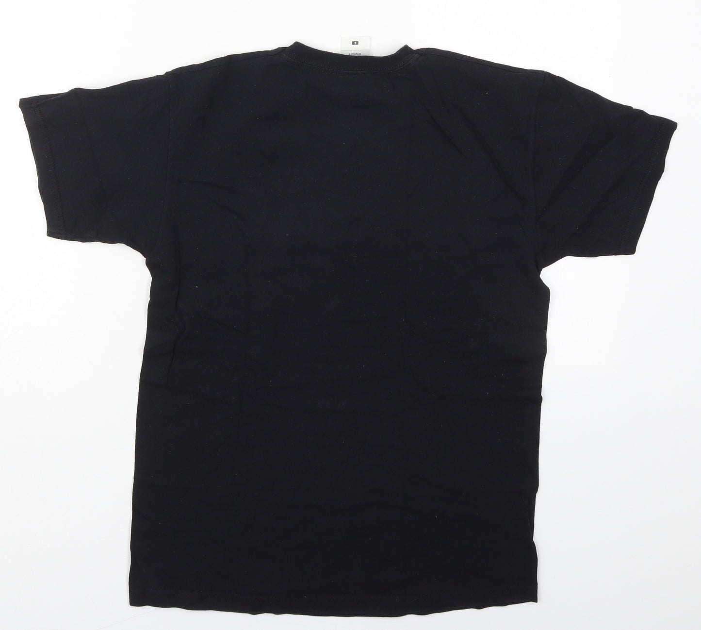 Fruit of the Loom Mens Black  Cotton  T-Shirt Size S Crew Neck  - Star Wars