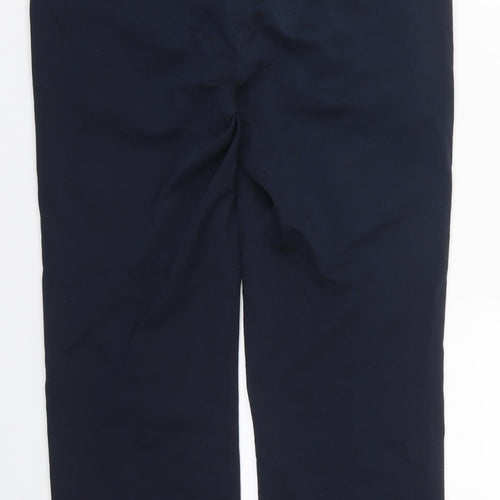 NEXT Mens Blue  Polyester Trousers  Size 30 L28 in Regular Button