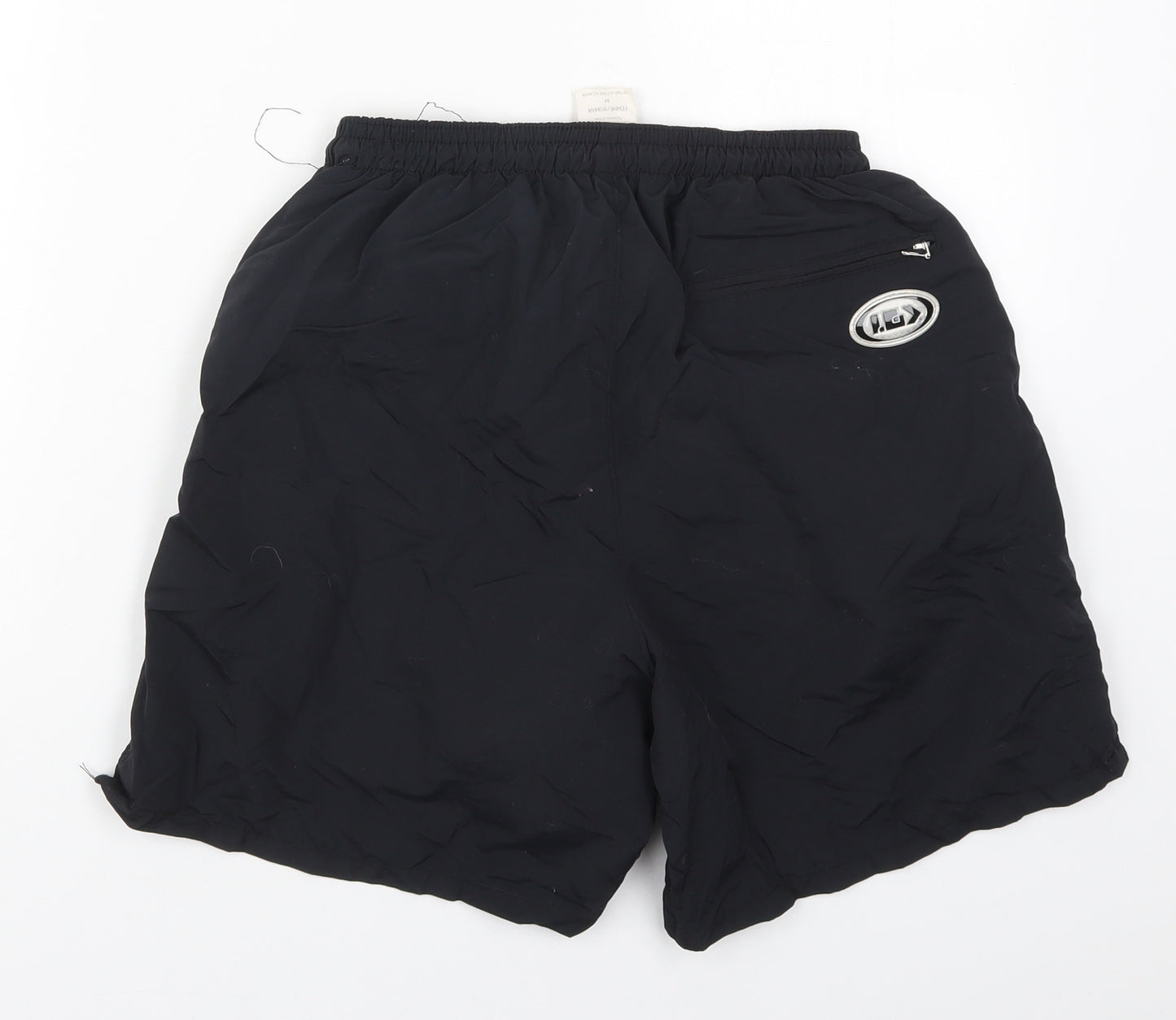 Louis Garneau Womens Black  Nylon Athletic Shorts Size M L7 in Regular Drawstring