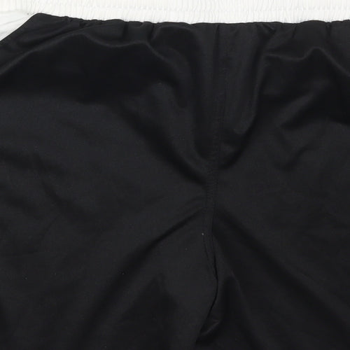 Lonsdale Mens Black  Polyester Sweat Shorts Size S L6 in Regular Drawstring