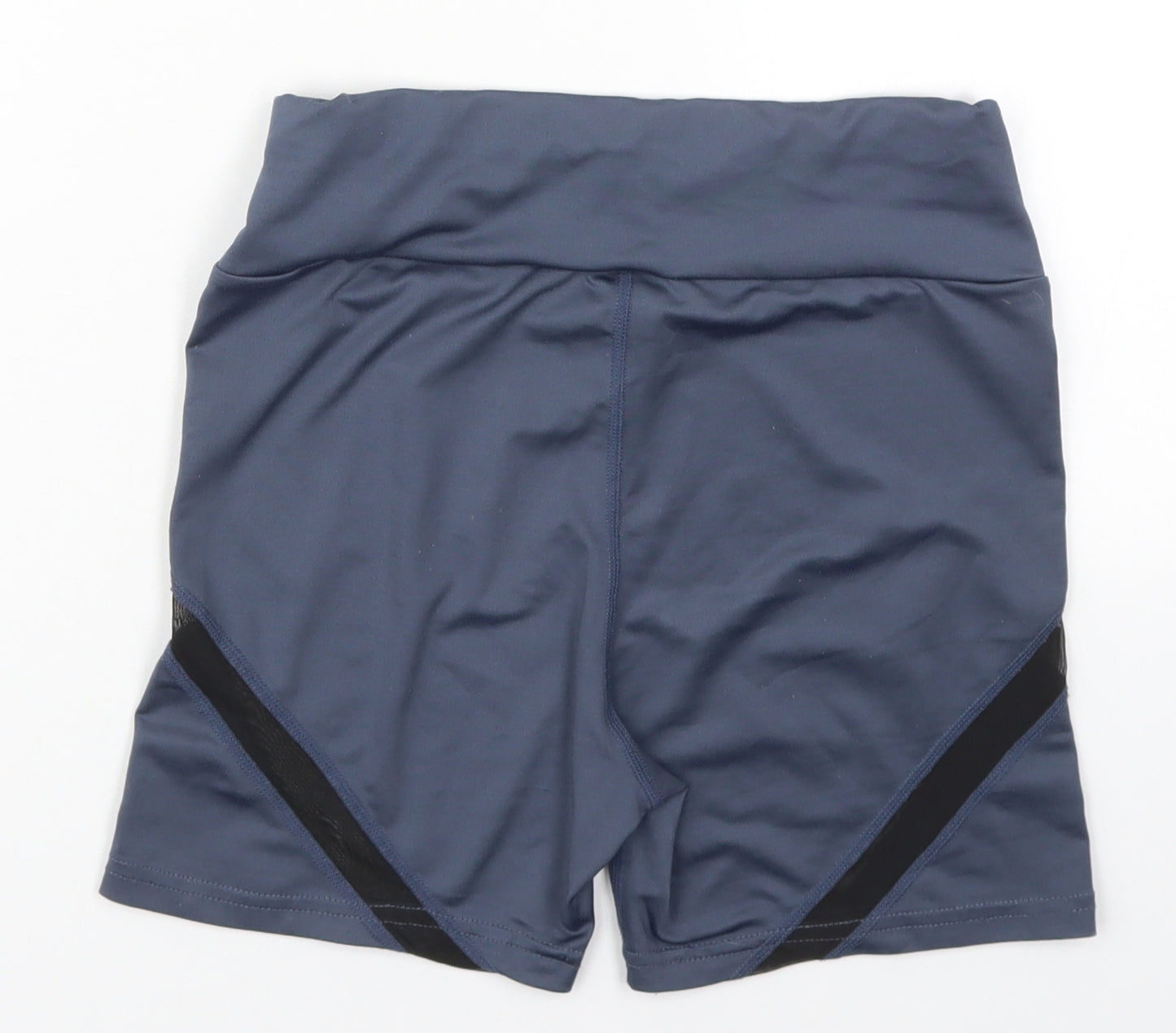 SheIn Womens Blue  Nylon Athletic Shorts Size S L3 in Regular