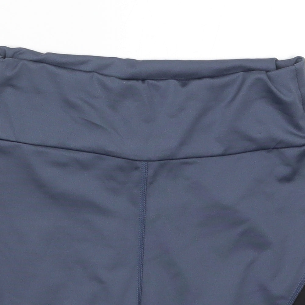 SheIn Womens Blue  Nylon Athletic Shorts Size S L3 in Regular