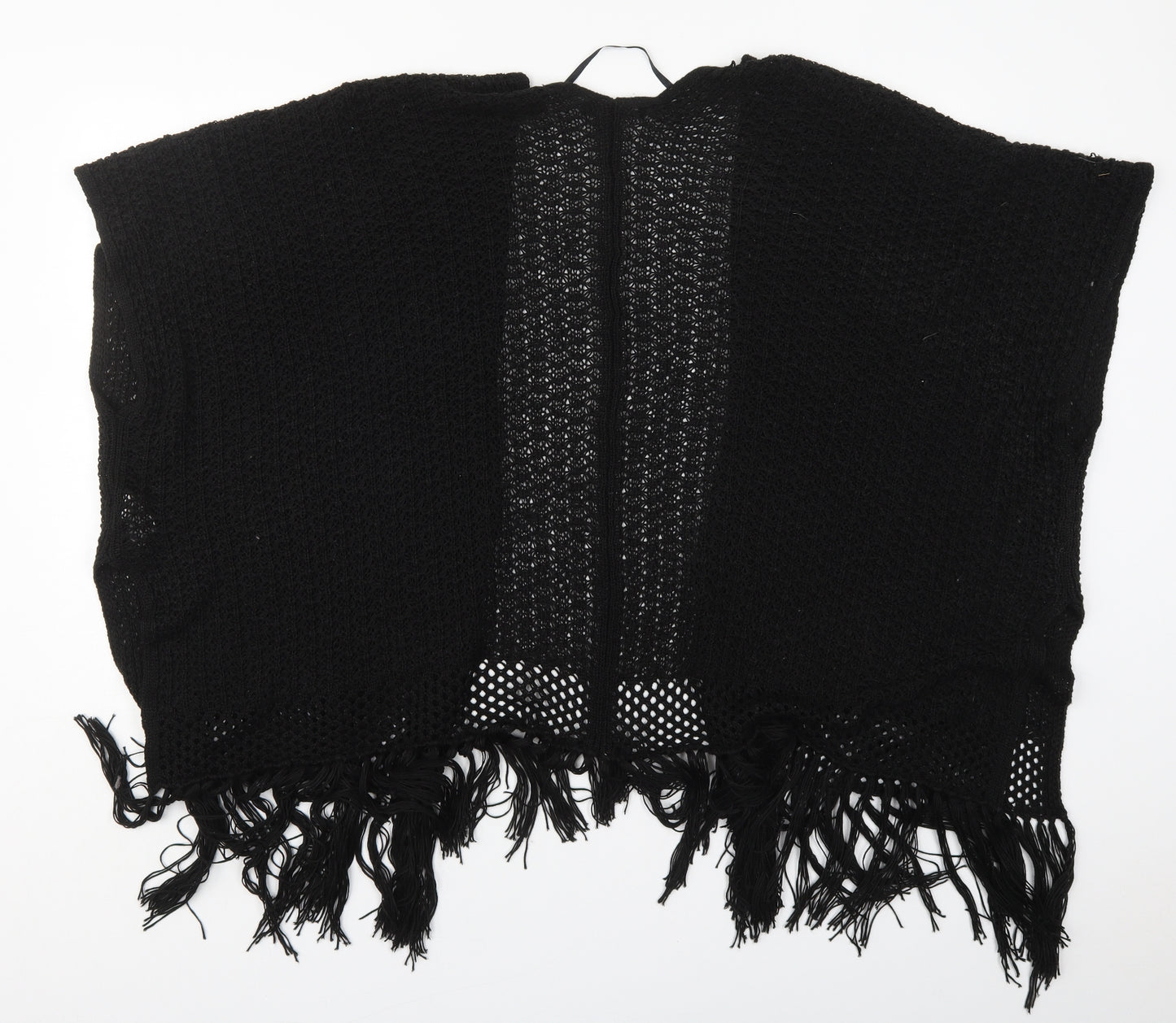 Atmosphere Womens Black V-Neck  Acrylic Cardigan Jumper Size S