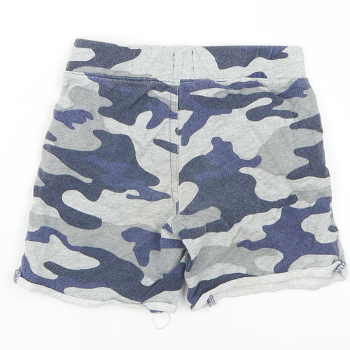 Gap Boys Grey Camouflage Cotton Sweat Shorts Size 3 Years  Regular