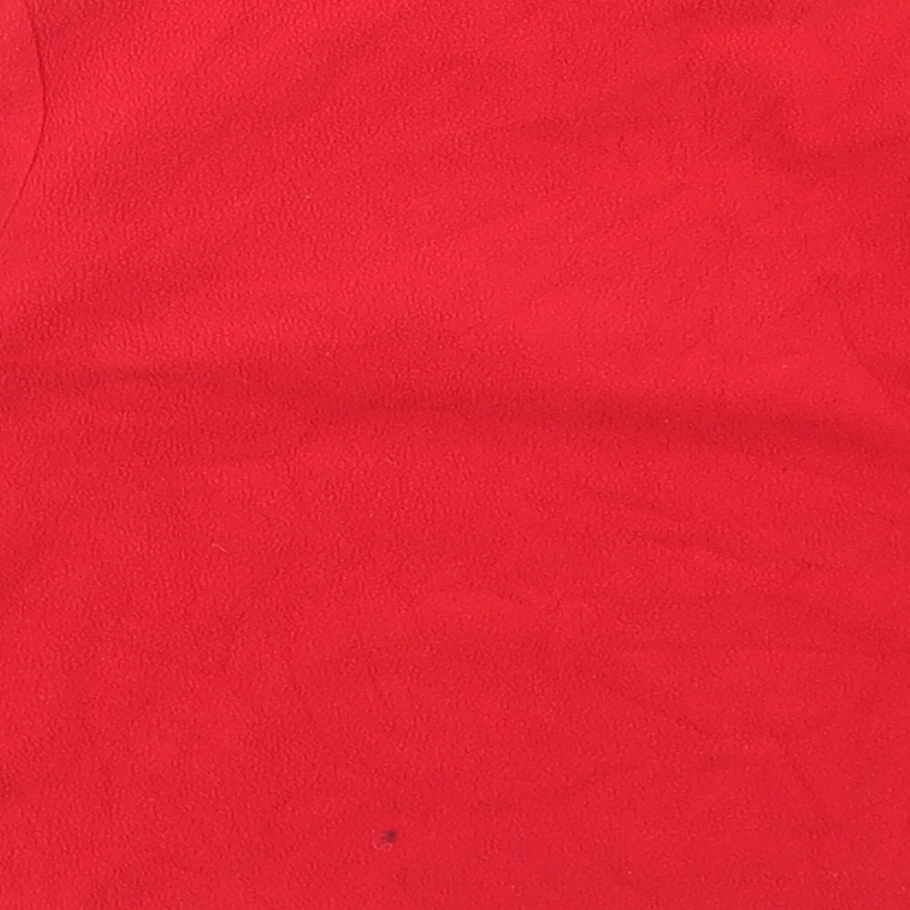 Trespass Boys Red  Polyester Pullover Sweatshirt Size 3-4 Years  Zip