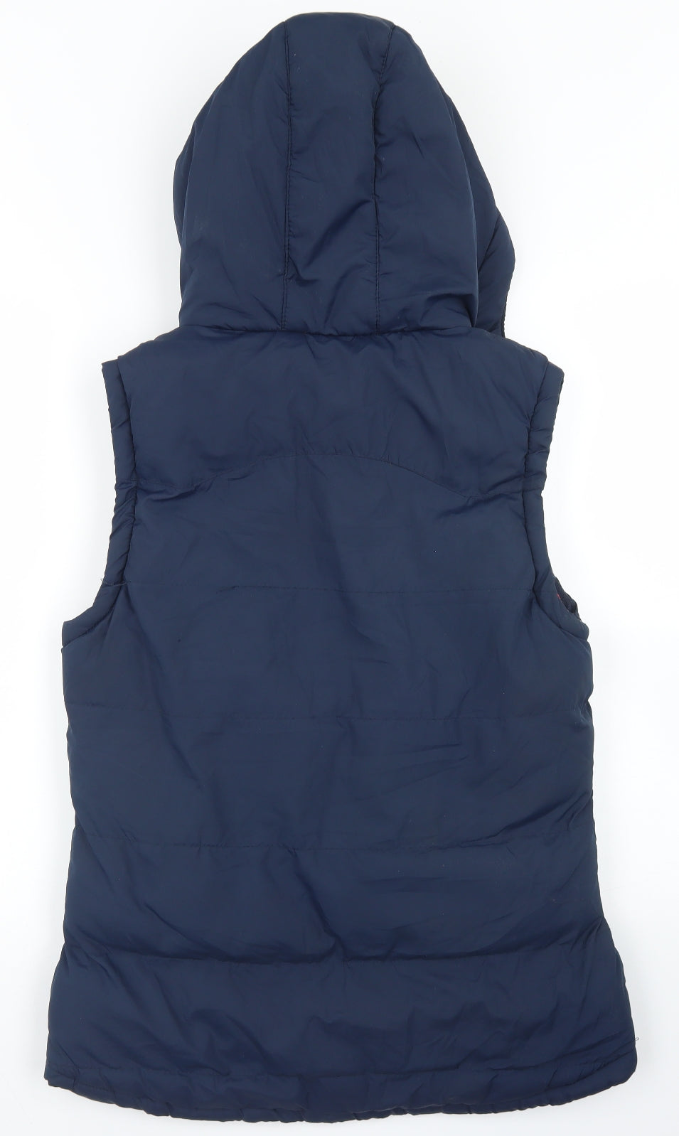 Tokyo Laundry Womens Blue   Gilet Coat Size 12  Zip