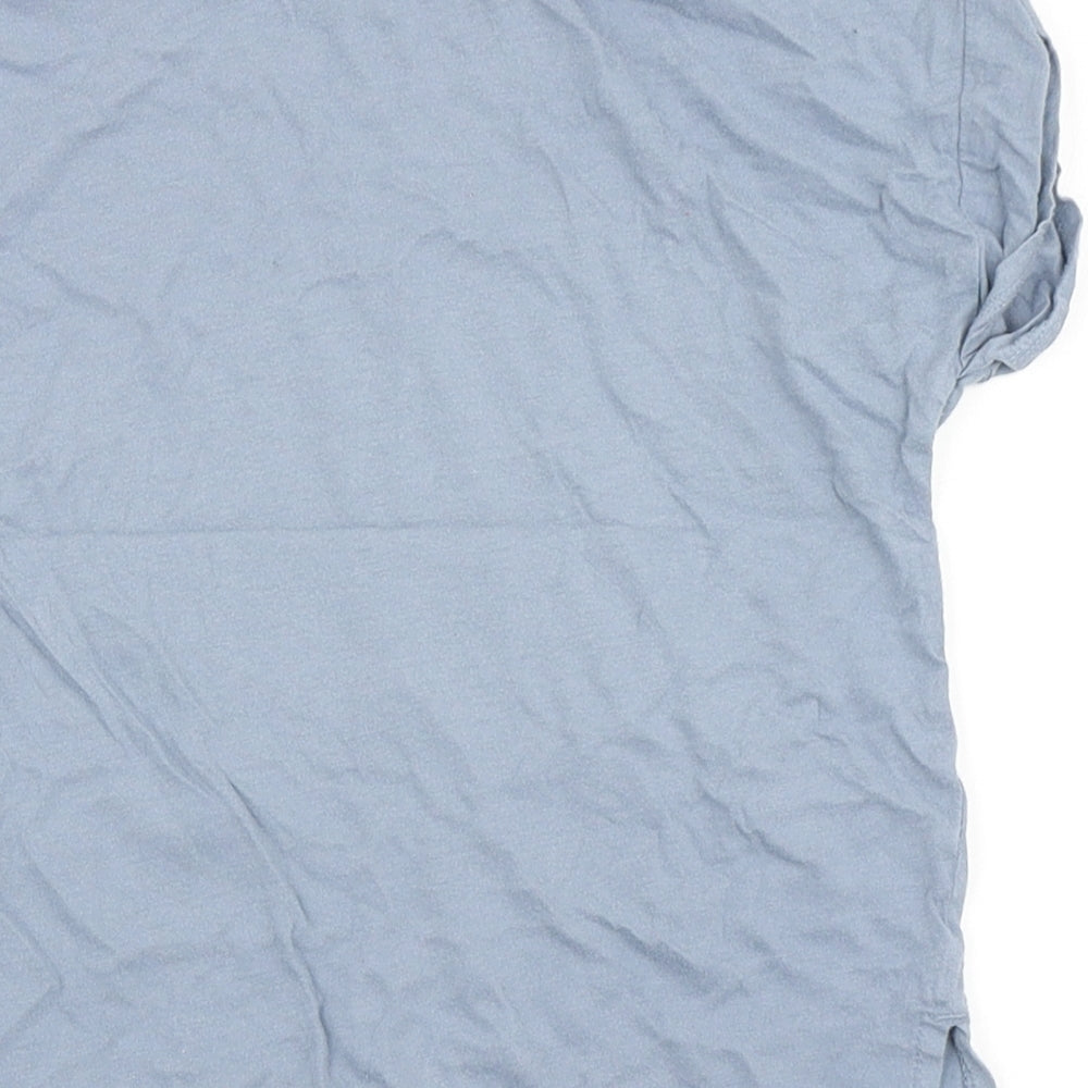 Gap Girls Blue  100% Cotton Basic T-Shirt Size 6-7 Years Round Neck  - Storm trooper, Star wars