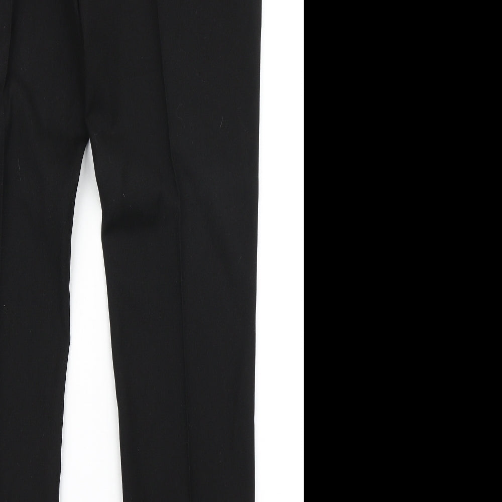 Cedar Wood State Mens Black  Viscose Dress Pants Trousers Size 34 L31 in Regular Button - Skinny Fit