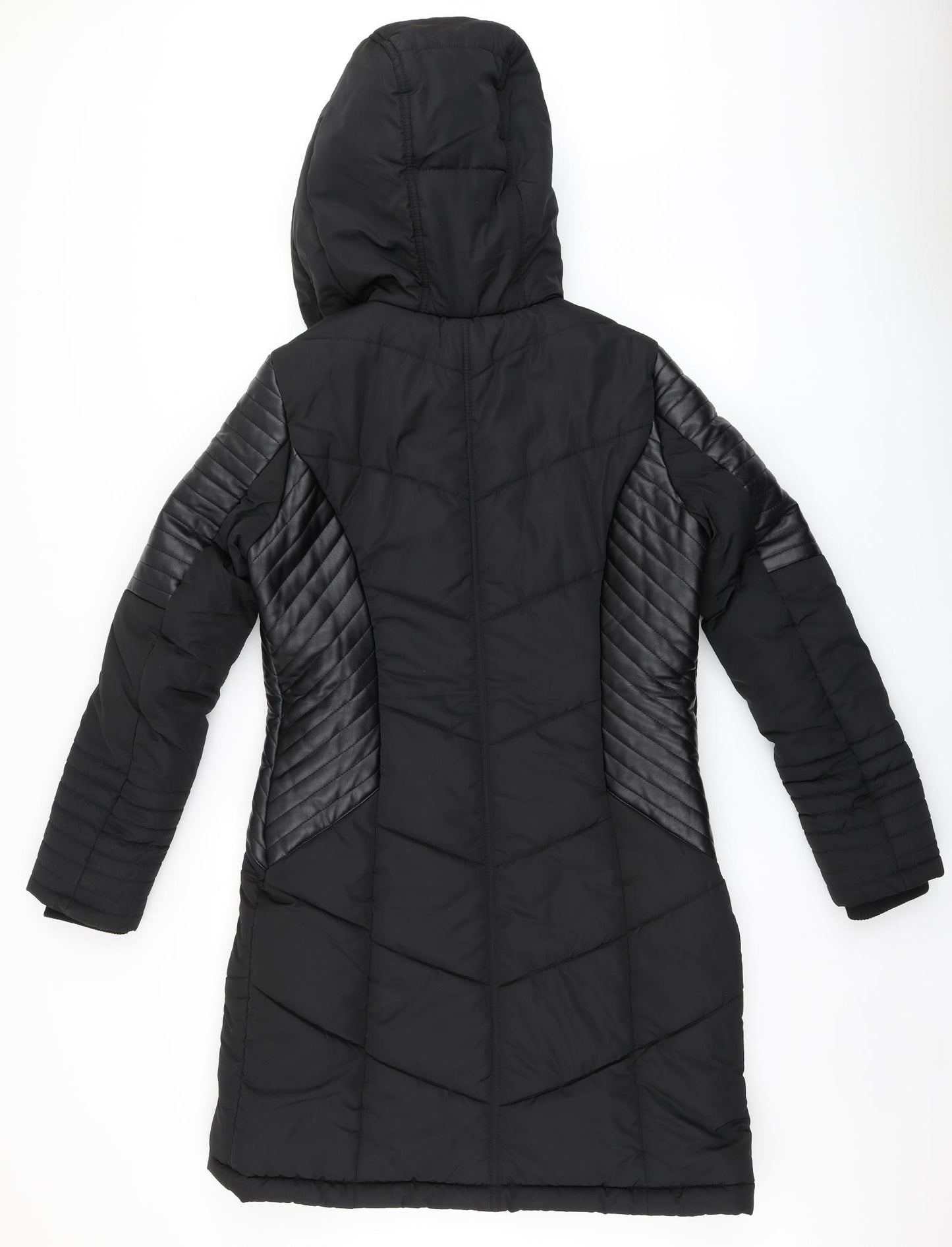 Only Womens Black   Puffer Jacket Coat Size M  Zip