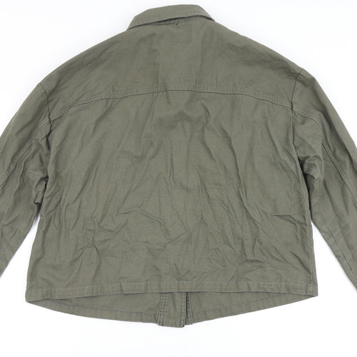 New Look Womens Green   Jacket  Size 14  Button