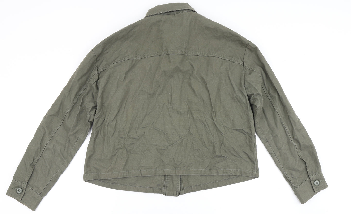 New Look Womens Green   Jacket  Size 14  Button