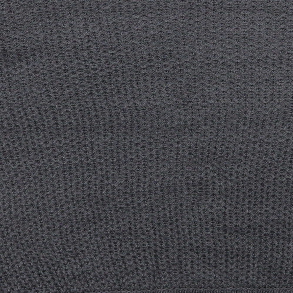 Vila Clothes  Womens Grey Round Neck  Cotton Pullover Jumper Size M