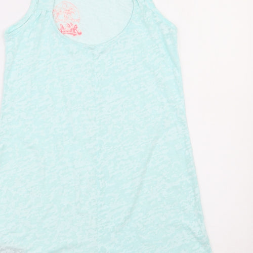 Primark Girls Green  Polyester Tunic Tank Size 10-11 Years Round Neck Pullover