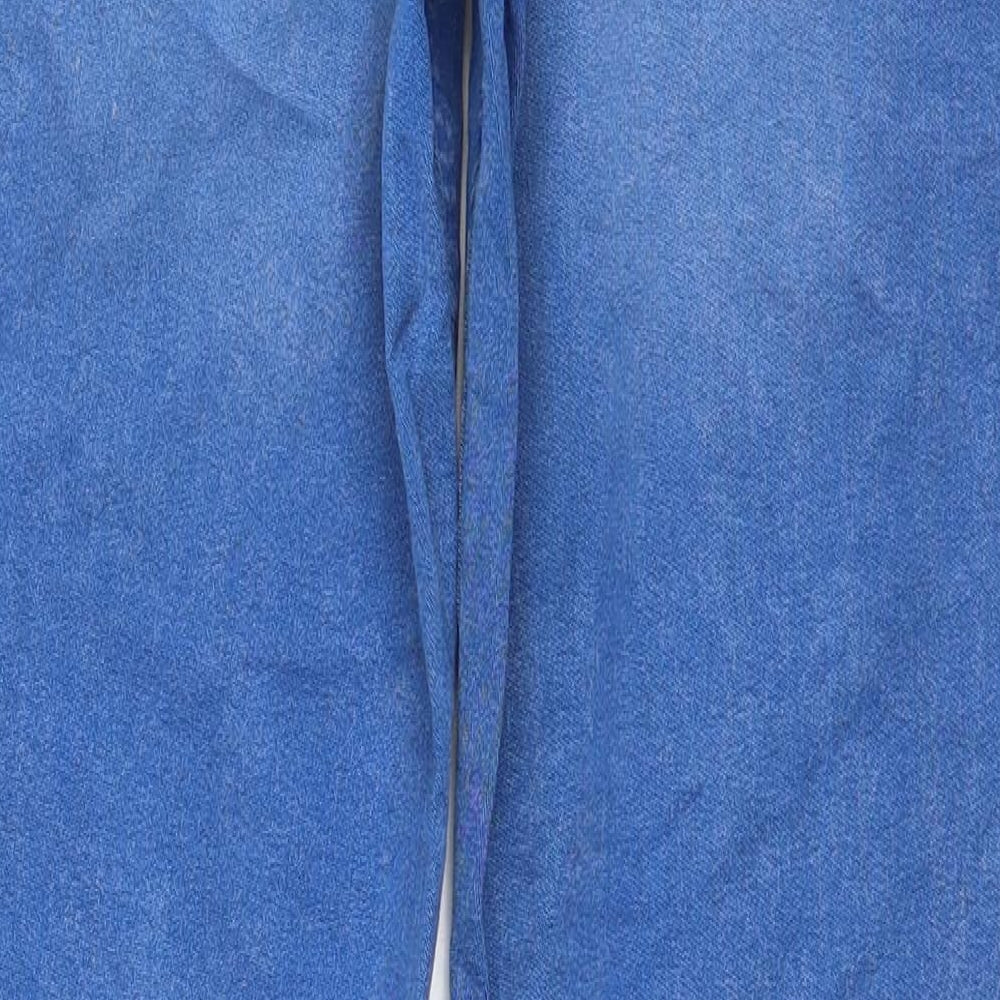 F&F Womens Blue  Cotton Jegging Jeans Size 10 L28 in Regular