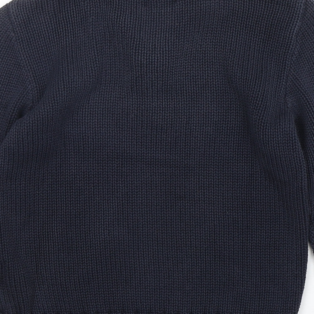 Polo Ralph Lauren Boys Blue  Cotton Pullover Sweatshirt Size 7 Years  Pullover