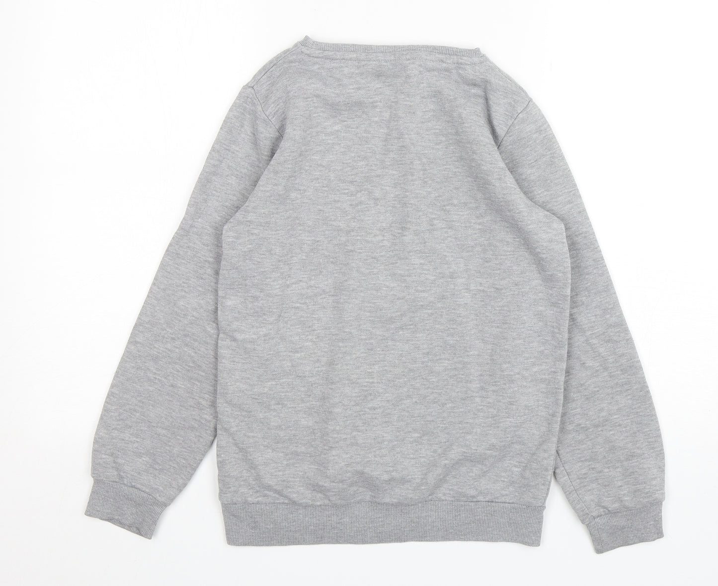 Harry Potter  Girls Grey  Polyester Pullover Sweatshirt Size 11-12 Years  Pullover - Gryffindor