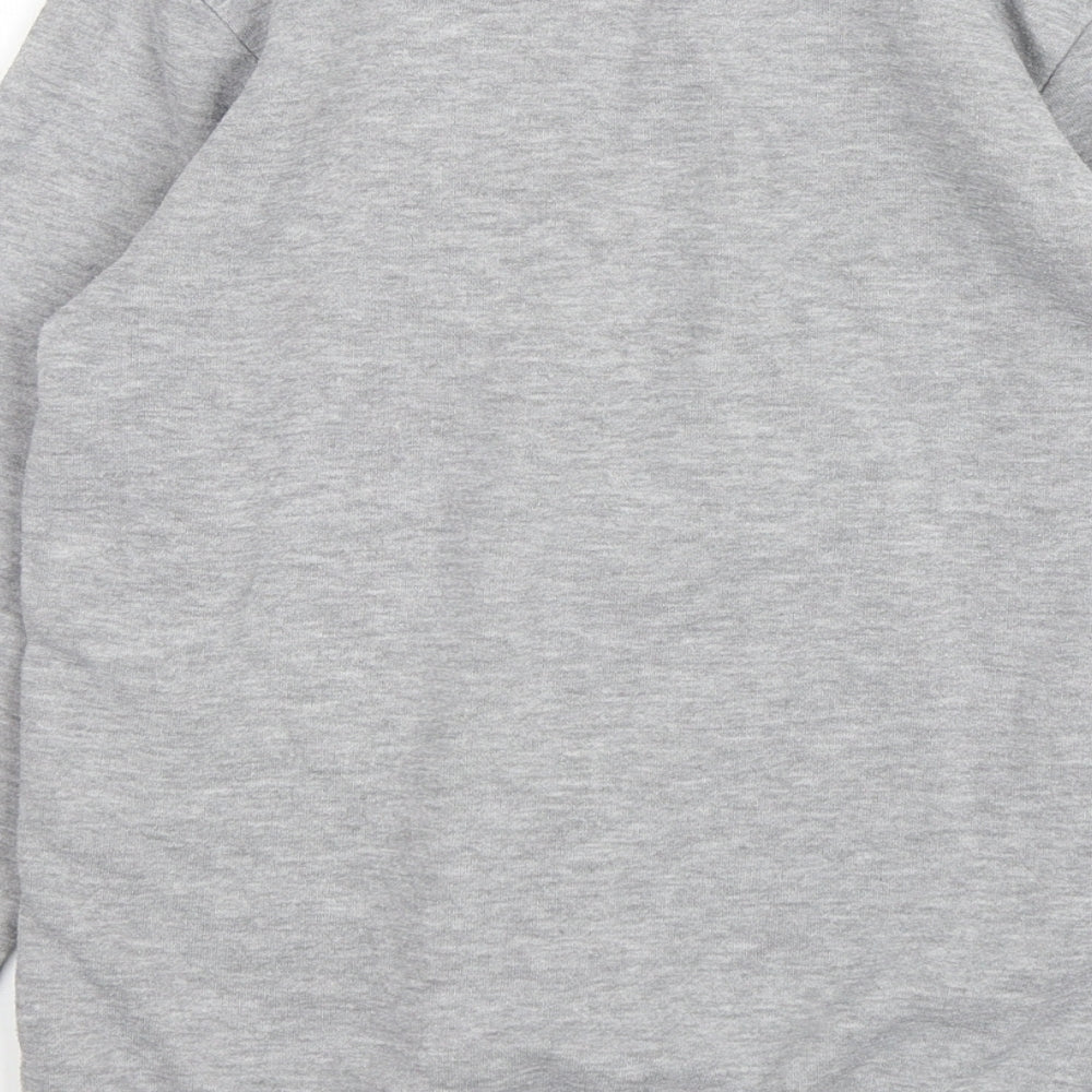 Harry Potter  Girls Grey  Polyester Pullover Sweatshirt Size 11-12 Years  Pullover - Gryffindor