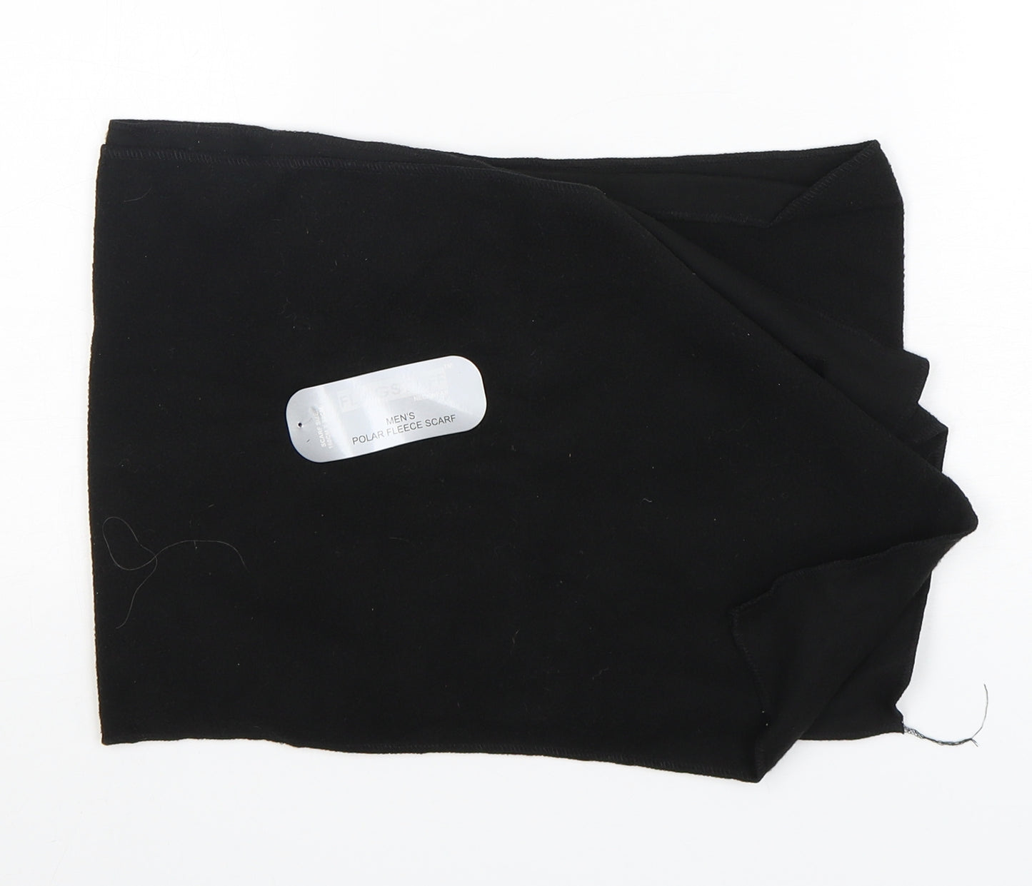 flagstaff Mens Black  Polyester Scarf  Size Regular