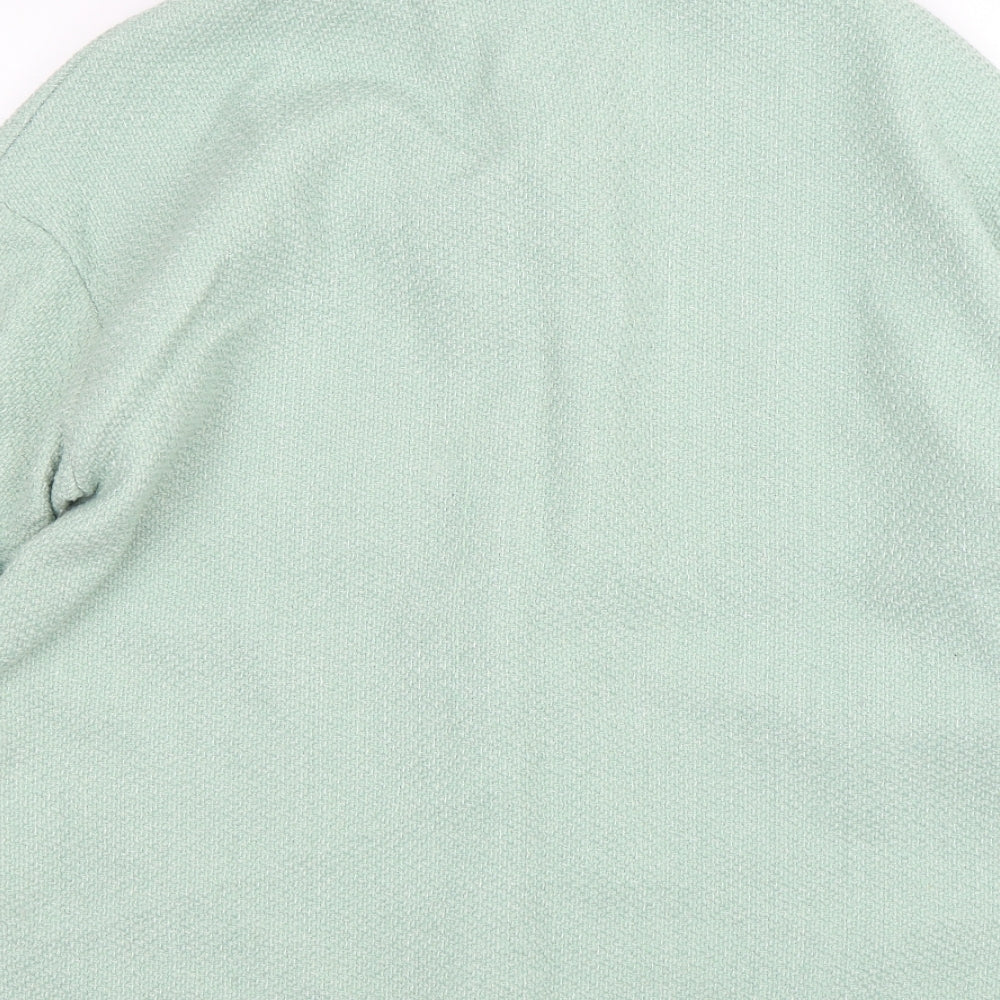 Primark Womens Green   Jacket Coatigan Size 18  Button - Shirt Jacket