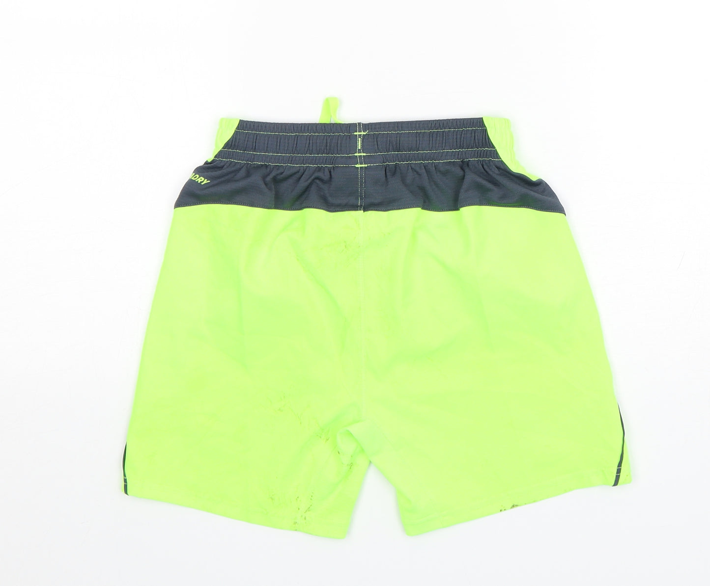 New Balance  Boys Green  Polyester Sweat Shorts Size 9 Years  Regular  - Liverpool FC