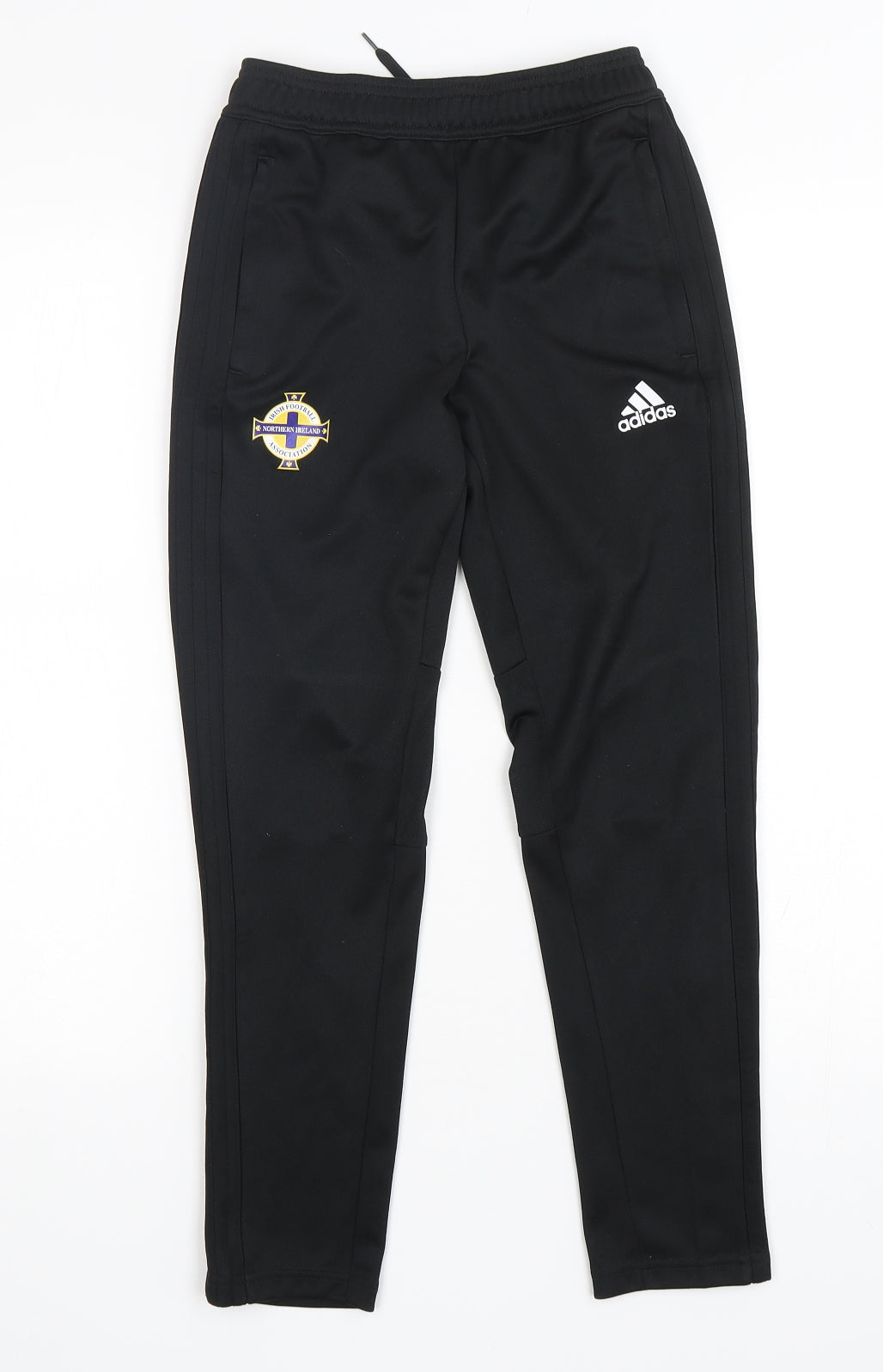 adidas Boys Black  Polyester Jogger Trousers Size 9-10 Years  Regular  - Northern Ireland