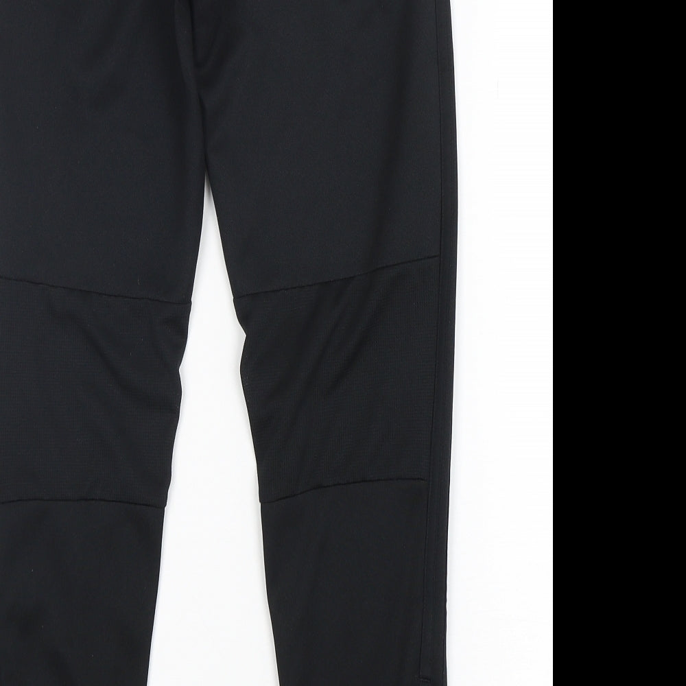 adidas Boys Black  Polyester Jogger Trousers Size 9-10 Years  Regular  - Northern Ireland