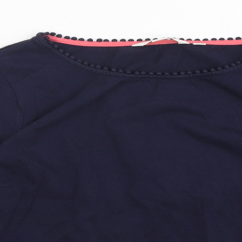 Boden  Womens Blue  Cotton Top Pyjama Top Size 14