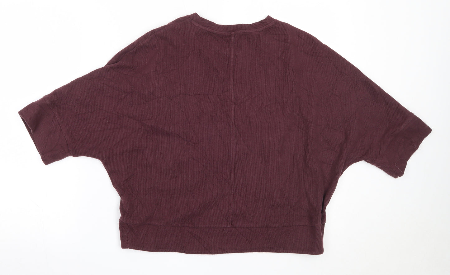 COS Womens Purple  Cotton Pullover Sweatshirt Size XS